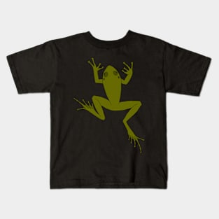 Green Tree Frog Kids T-Shirt